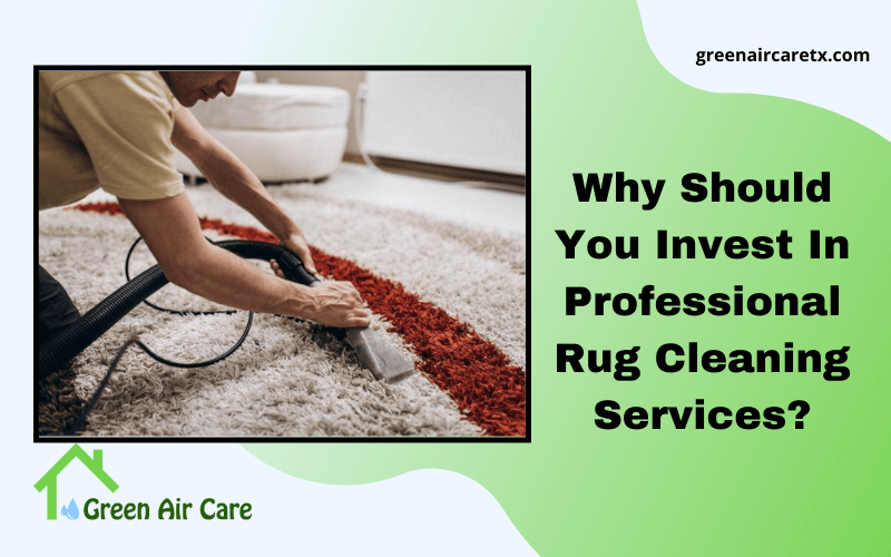 Why Should You Invest In Professional Rug Cleaning Services?