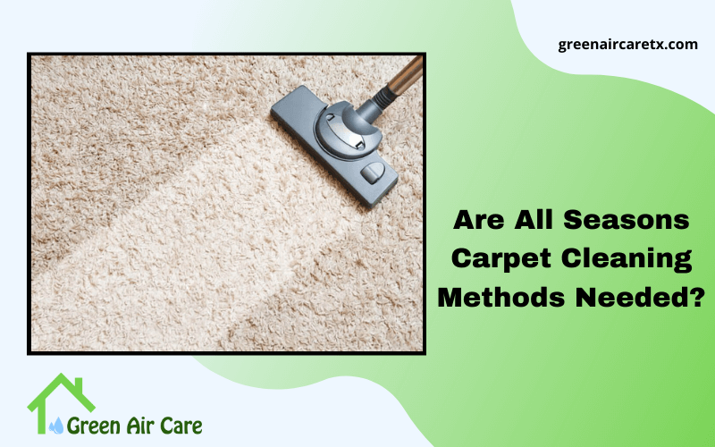 Are All Seasons Carpet Cleaning Methods Needed?