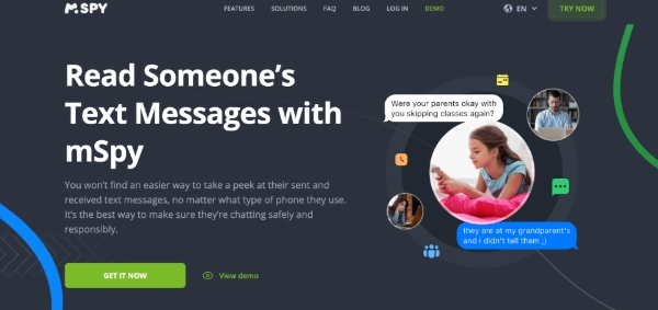 Read Someone’s Text Messages with mSpy