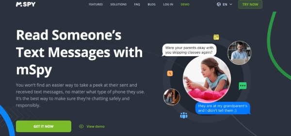Read Someone’s Text Messages with mSpy