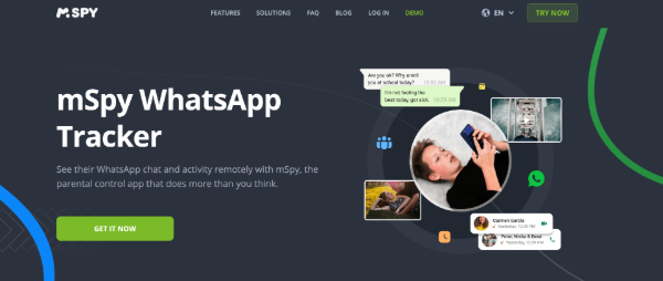 mSpy WhatsApp Tracker